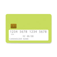 Thumbnail for Επικάλυψη Τραπεζικής Κάρτας σε σχέδιο Color Slimey σε λευκό φόντο