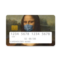 Thumbnail for Επικάλυψη Τραπεζικής Κάρτας σε σχέδιο Lisa Corona σε λευκό φόντο