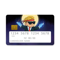 Thumbnail for Επικάλυψη Τραπεζικής Κάρτας σε σχέδιο Diamond Hands σε λευκό φόντο