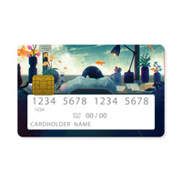 Thumbnail for Επικάλυψη Τραπεζικής Κάρτας σε σχέδιο Dreaming σε λευκό φόντο