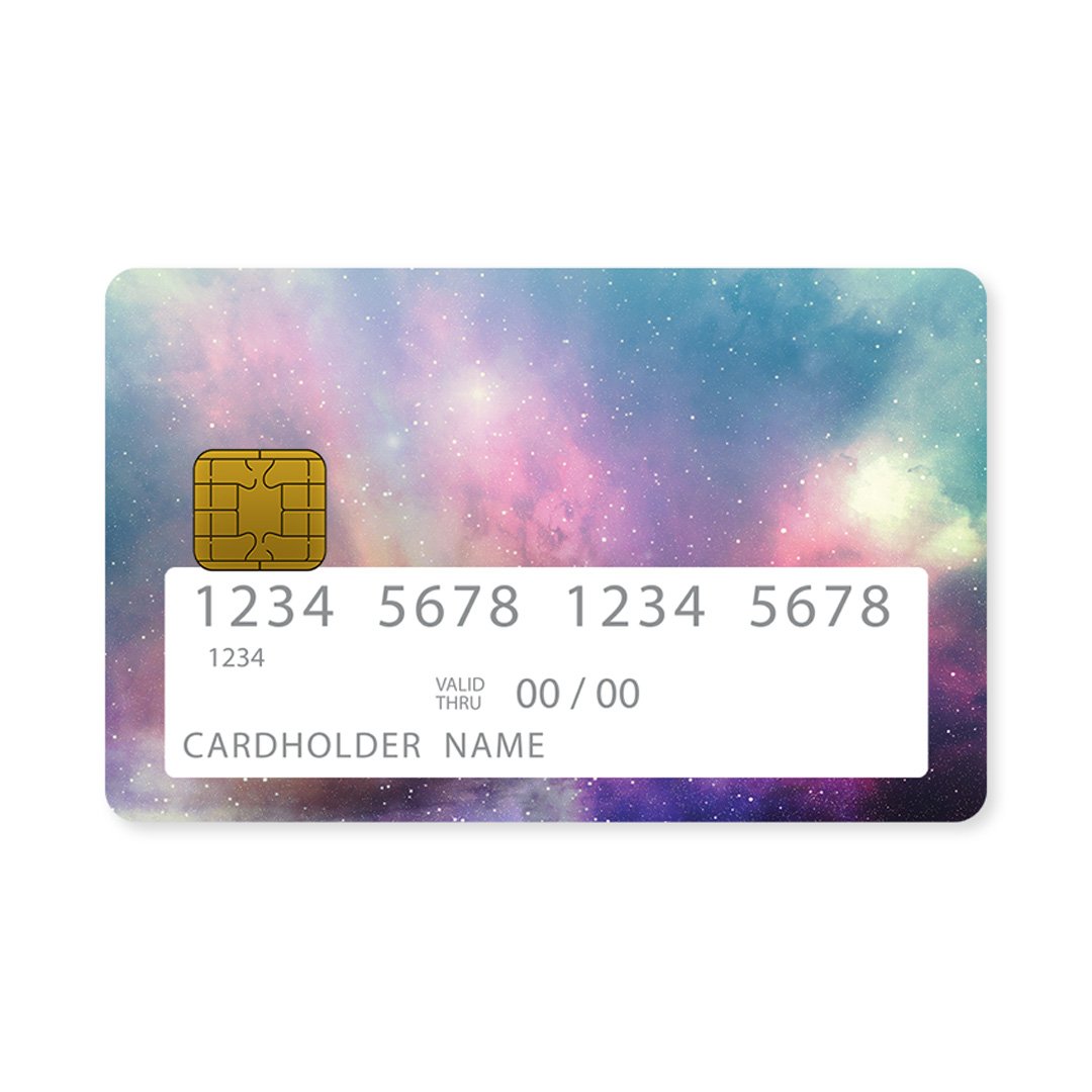 Galaxy Rainbow - Επικάλυψη Κάρτας