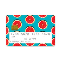 Thumbnail for Bank Card Skin with  Grapefruit Slice design