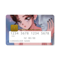Thumbnail for Επικάλυψη Τραπεζικής Κάρτας σε σχέδιο Like A Psycho σε λευκό φόντο