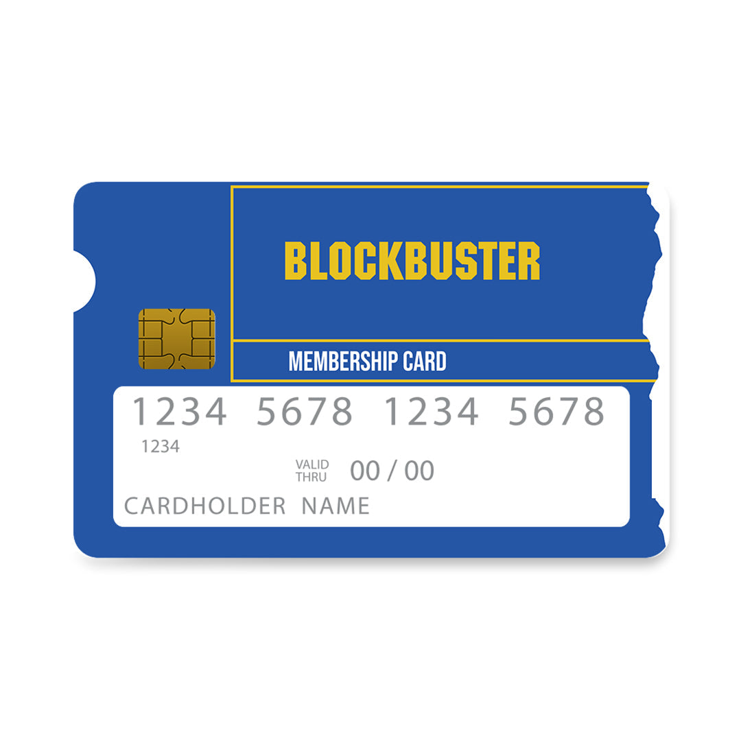 Επικάλυψη Τραπεζικής Κάρτας σε σχέδιο Membership Card σε λευκό φόντο