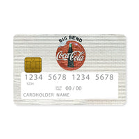 Thumbnail for Επικάλυψη Τραπεζικής Κάρτας σε σχέδιο Soda Mural σε λευκό φόντο