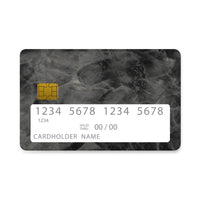 Thumbnail for Επικάλυψη Τραπεζικής Κάρτας σε σχέδιο Smoke Stone σε λευκό φόντο