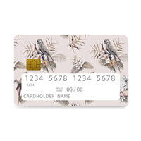 Thumbnail for Επικάλυψη Τραπεζικής Κάρτας σε σχέδιο Coconut White Tropic σε λευκό φόντο