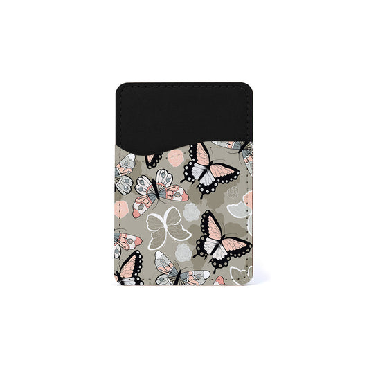 Αυτοκόλλητη Θήκη Καρτών με χρώμα Boho Butterflies – Smartfits