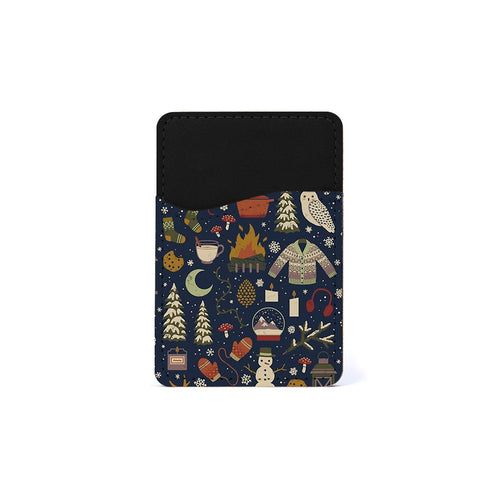 Αυτοκόλλητη Θήκη Καρτών με χρώμα Christmas Elements – Smartfits