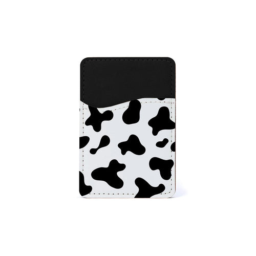 Αυτοκόλλητη Θήκη Καρτών με χρώμα Cow Print – Smartfits