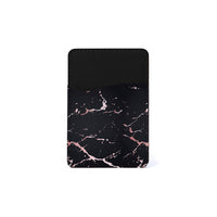 Thumbnail for Αυτοκόλλητη Θήκη Καρτών με χρώμα Marble Black Rosegold – Smartfits