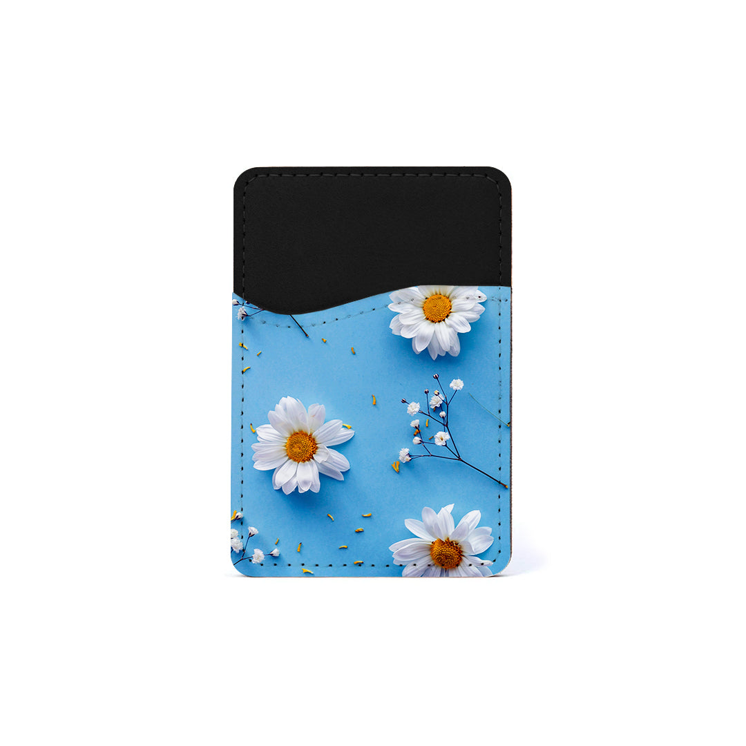 Αυτοκόλλητη Θήκη Καρτών με χρώμα Real Daisies – Smartfits