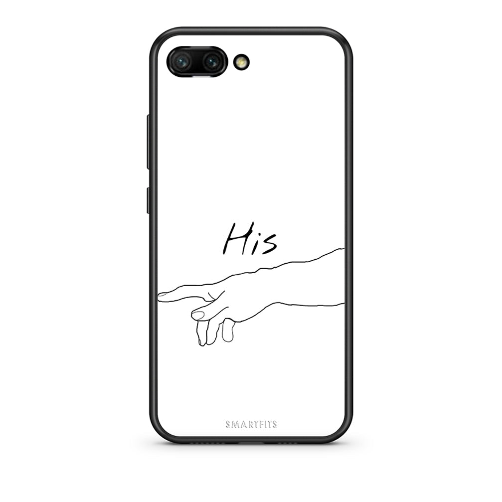 Honor 10 Aeshetic Love 2 Θήκη Αγίου Βαλεντίνου από τη Smartfits με σχέδιο στο πίσω μέρος και μαύρο περίβλημα | Smartphone case with colorful back and black bezels by Smartfits