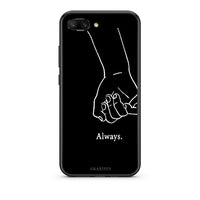 Thumbnail for Honor 10 Always & Forever 1 Θήκη Αγίου Βαλεντίνου από τη Smartfits με σχέδιο στο πίσω μέρος και μαύρο περίβλημα | Smartphone case with colorful back and black bezels by Smartfits