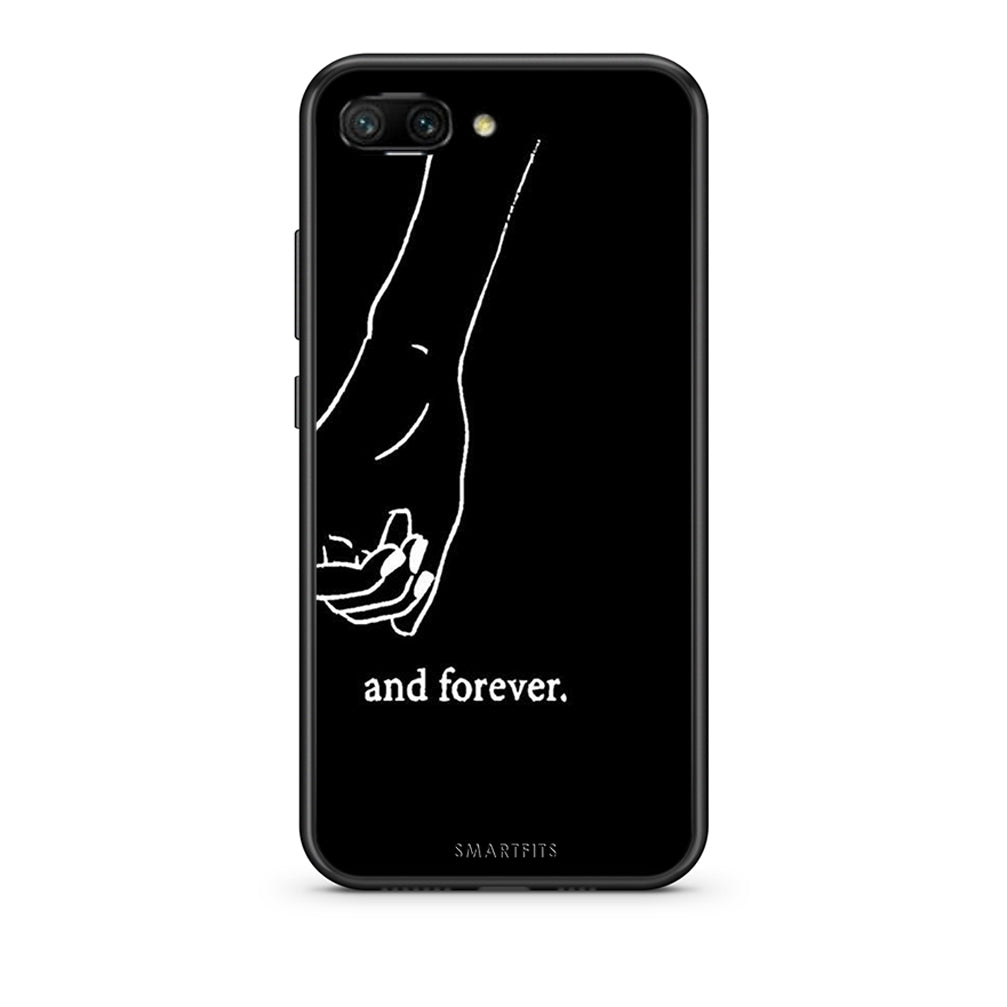 Honor 10 Always & Forever 2 Θήκη Αγίου Βαλεντίνου από τη Smartfits με σχέδιο στο πίσω μέρος και μαύρο περίβλημα | Smartphone case with colorful back and black bezels by Smartfits