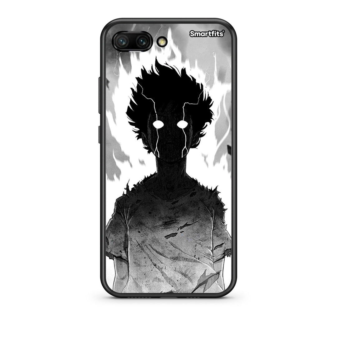Honor 10 Anime Boy Θήκη από τη Smartfits με σχέδιο στο πίσω μέρος και μαύρο περίβλημα | Smartphone case with colorful back and black bezels by Smartfits