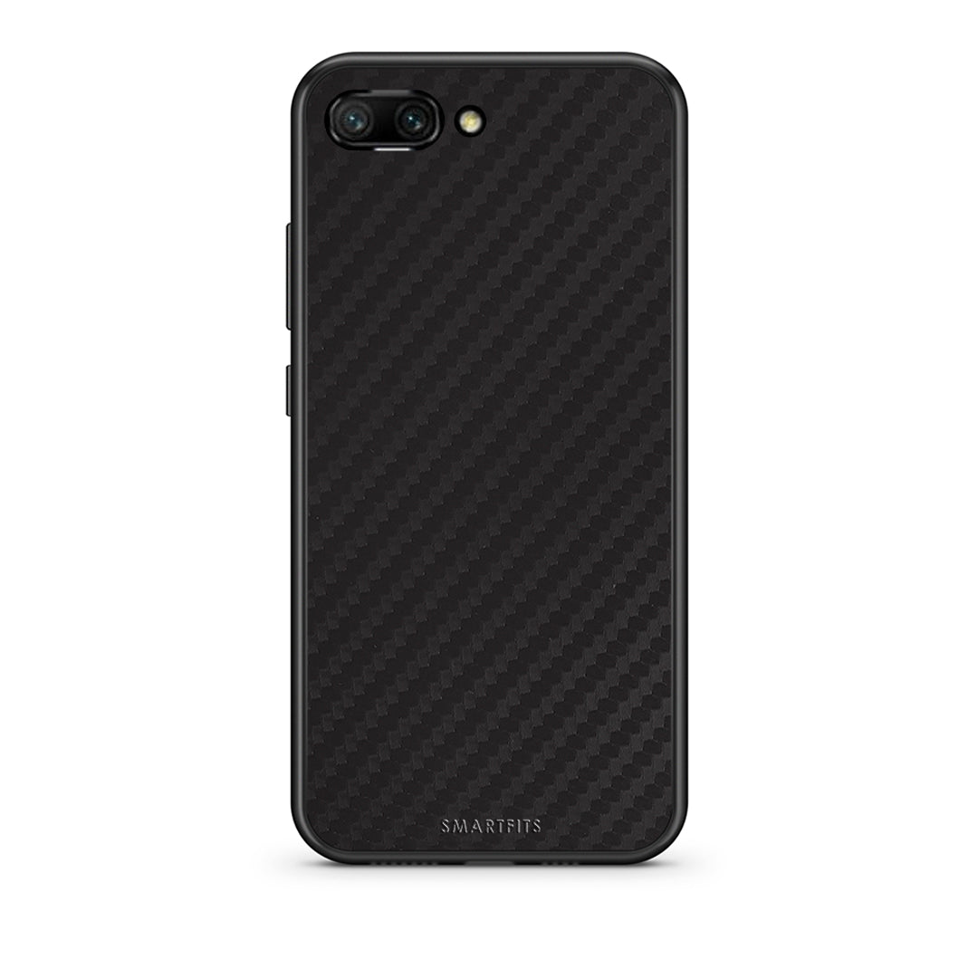 Huawei Honor 10 Carbon Black θήκη από τη Smartfits με σχέδιο στο πίσω μέρος και μαύρο περίβλημα | Smartphone case with colorful back and black bezels by Smartfits