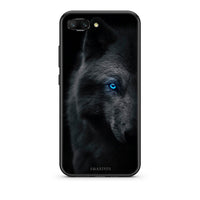Thumbnail for Honor 10 Dark Wolf θήκη από τη Smartfits με σχέδιο στο πίσω μέρος και μαύρο περίβλημα | Smartphone case with colorful back and black bezels by Smartfits