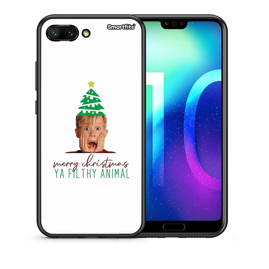 Θήκη Honor 10 Filthy Animal από τη Smartfits με σχέδιο στο πίσω μέρος και μαύρο περίβλημα | Honor 10 Filthy Animal case with colorful back and black bezels