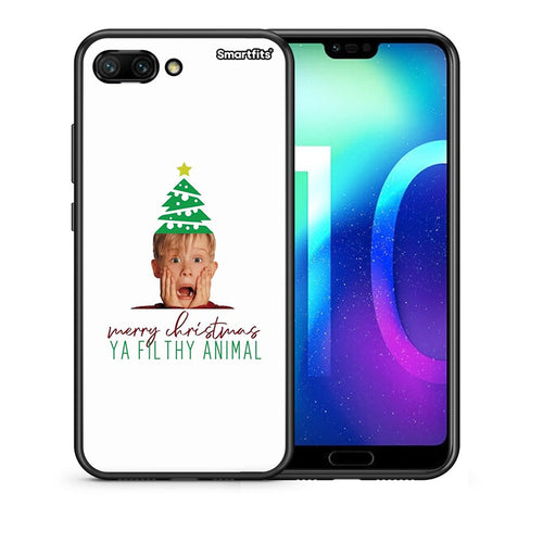 Θήκη Honor 10 Filthy Animal από τη Smartfits με σχέδιο στο πίσω μέρος και μαύρο περίβλημα | Honor 10 Filthy Animal case with colorful back and black bezels