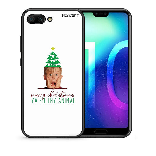 Θήκη Honor 10 Filthy Animal από τη Smartfits με σχέδιο στο πίσω μέρος και μαύρο περίβλημα | Honor 10 Filthy Animal case with colorful back and black bezels