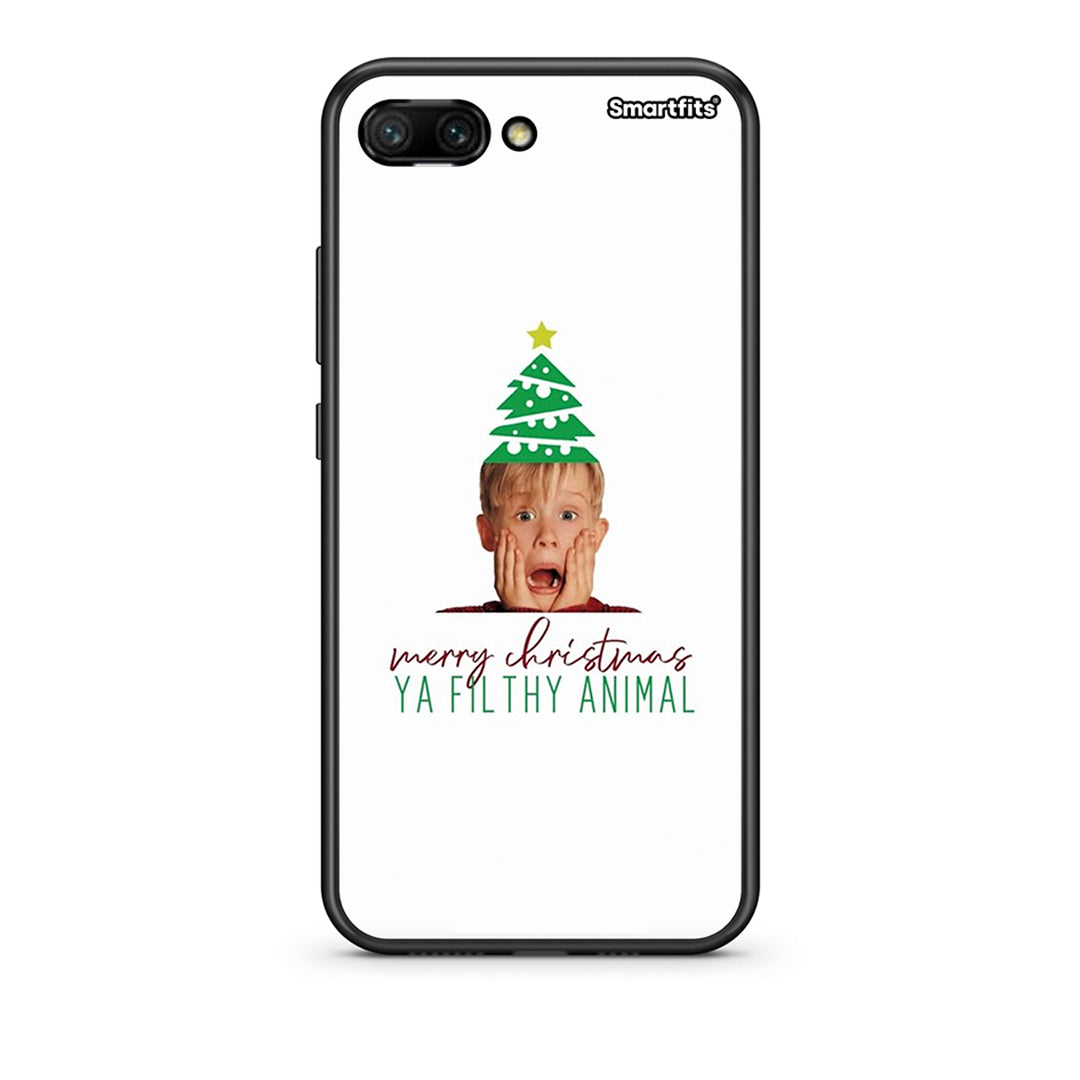Huawei Honor 10 Filthy Animal θήκη από τη Smartfits με σχέδιο στο πίσω μέρος και μαύρο περίβλημα | Smartphone case with colorful back and black bezels by Smartfits