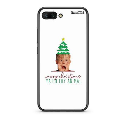 Huawei Honor 10 Filthy Animal θήκη από τη Smartfits με σχέδιο στο πίσω μέρος και μαύρο περίβλημα | Smartphone case with colorful back and black bezels by Smartfits