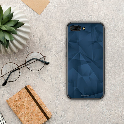 Geometric Blue Abstract - Honor 10 θήκη