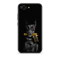 Thumbnail for Honor 10 Golden Gun Θήκη Αγίου Βαλεντίνου από τη Smartfits με σχέδιο στο πίσω μέρος και μαύρο περίβλημα | Smartphone case with colorful back and black bezels by Smartfits