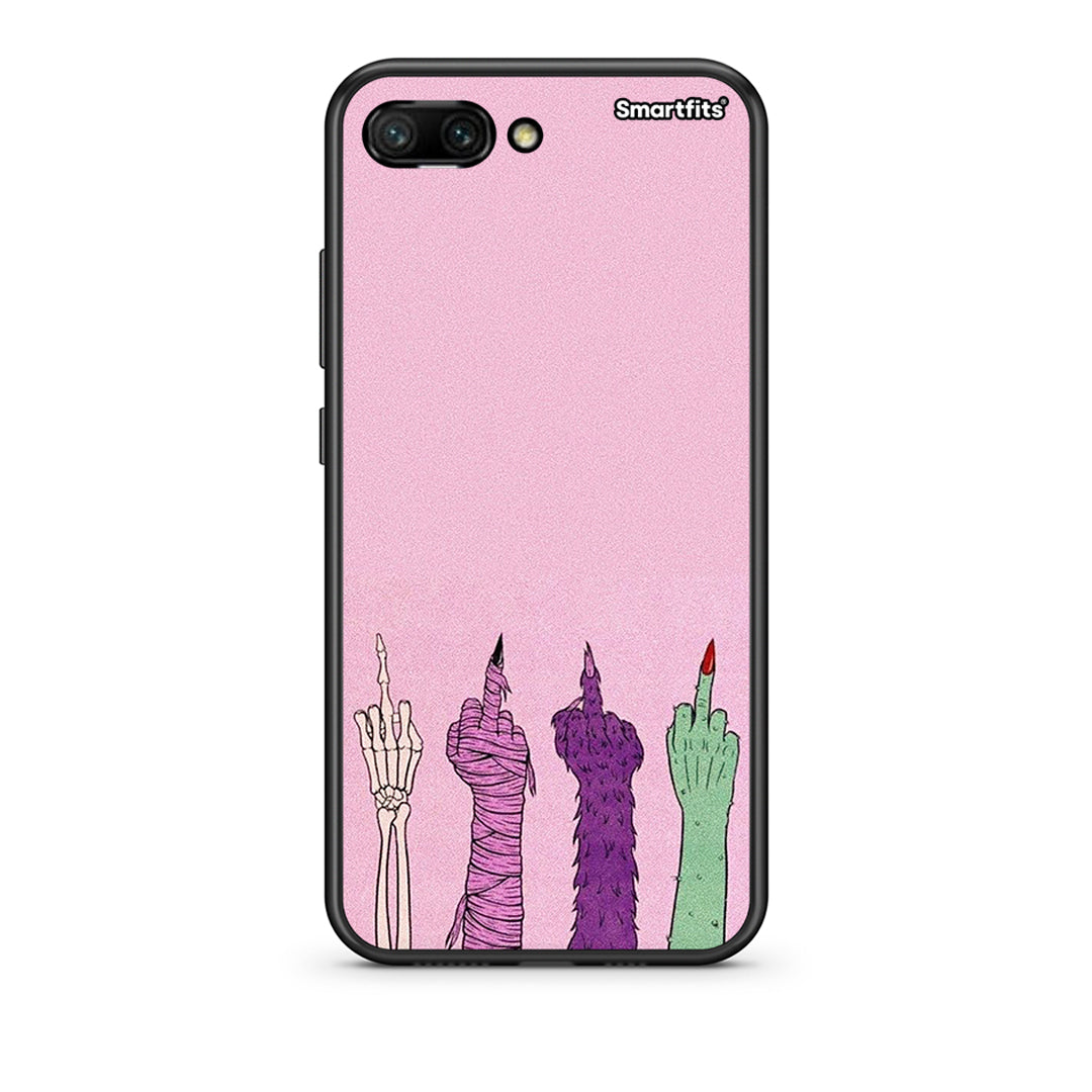 Honor 10 Halloween Be A Lady Θήκη από τη Smartfits με σχέδιο στο πίσω μέρος και μαύρο περίβλημα | Smartphone case with colorful back and black bezels by Smartfits