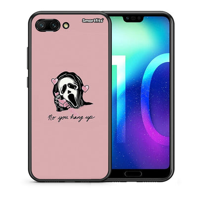 Θήκη Honor 10 Halloween Hang Up από τη Smartfits με σχέδιο στο πίσω μέρος και μαύρο περίβλημα | Honor 10 Halloween Hang Up case with colorful back and black bezels