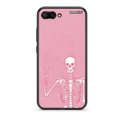 Honor 10 Halloween Motivation Θήκη από τη Smartfits με σχέδιο στο πίσω μέρος και μαύρο περίβλημα | Smartphone case with colorful back and black bezels by Smartfits