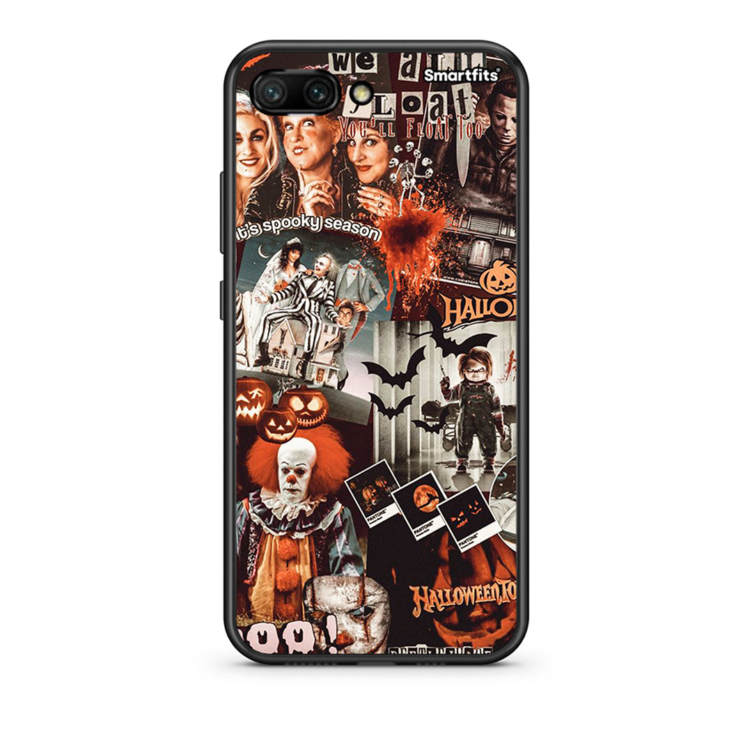 Honor 10 Halloween Spooky Season Θήκη από τη Smartfits με σχέδιο στο πίσω μέρος και μαύρο περίβλημα | Smartphone case with colorful back and black bezels by Smartfits