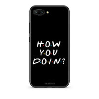 Thumbnail for Honor 10 How You Doin θήκη από τη Smartfits με σχέδιο στο πίσω μέρος και μαύρο περίβλημα | Smartphone case with colorful back and black bezels by Smartfits