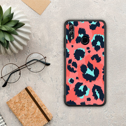 Animal Pink Leopard - Honor 10 Lite θήκη