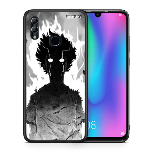 Θήκη Honor 10 Lite Anime Boy από τη Smartfits με σχέδιο στο πίσω μέρος και μαύρο περίβλημα | Honor 10 Lite Anime Boy case with colorful back and black bezels