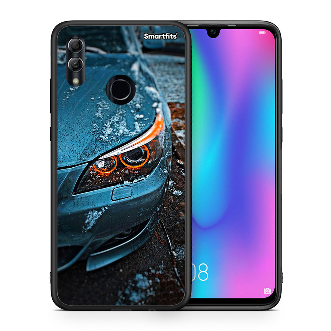 Θήκη Honor 8x Bmw E60 από τη Smartfits με σχέδιο στο πίσω μέρος και μαύρο περίβλημα | Honor 8x Bmw E60 case with colorful back and black bezels