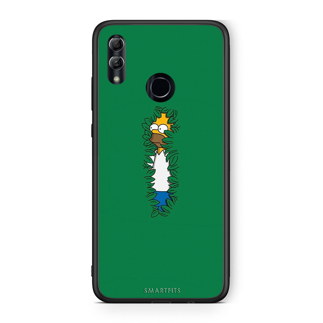 Honor 10 Lite Bush Man Θήκη Αγίου Βαλεντίνου από τη Smartfits με σχέδιο στο πίσω μέρος και μαύρο περίβλημα | Smartphone case with colorful back and black bezels by Smartfits