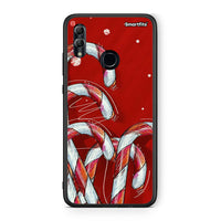 Thumbnail for Huawei Honor 8x Candy Cane θήκη από τη Smartfits με σχέδιο στο πίσω μέρος και μαύρο περίβλημα | Smartphone case with colorful back and black bezels by Smartfits