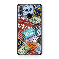 Thumbnail for Honor 10 Lite Car Plates θήκη από τη Smartfits με σχέδιο στο πίσω μέρος και μαύρο περίβλημα | Smartphone case with colorful back and black bezels by Smartfits