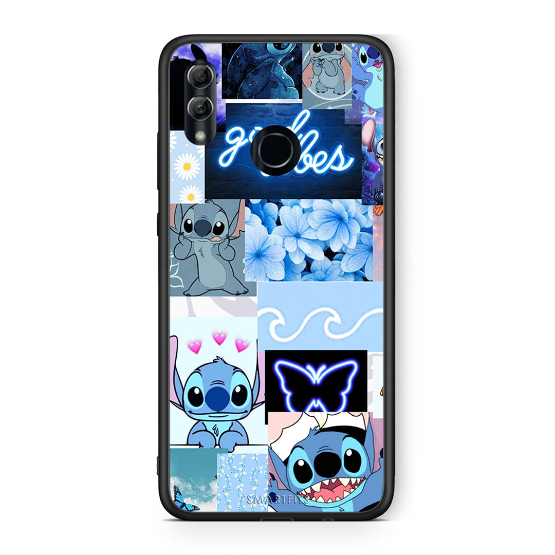 Honor 8x Collage Good Vibes Θήκη Αγίου Βαλεντίνου από τη Smartfits με σχέδιο στο πίσω μέρος και μαύρο περίβλημα | Smartphone case with colorful back and black bezels by Smartfits
