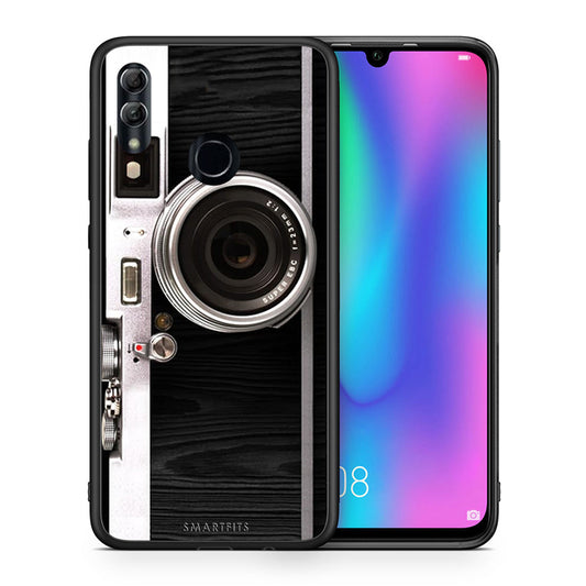 Θήκη Honor 8x Emily In Paris από τη Smartfits με σχέδιο στο πίσω μέρος και μαύρο περίβλημα | Honor 8x Emily In Paris case with colorful back and black bezels