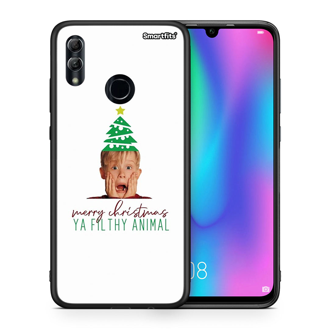 Θήκη Honor 8x Filthy Animal από τη Smartfits με σχέδιο στο πίσω μέρος και μαύρο περίβλημα | Honor 8x Filthy Animal case with colorful back and black bezels