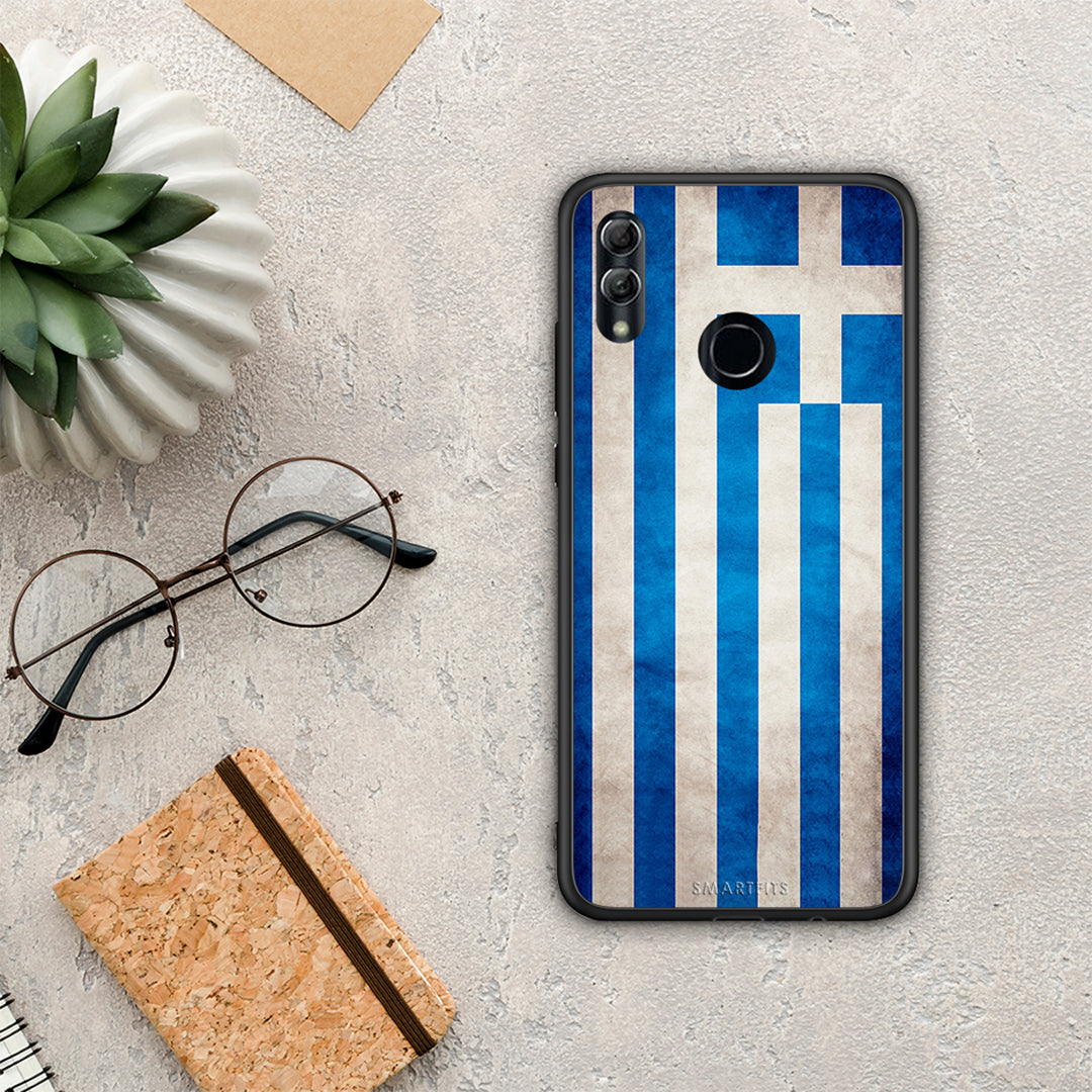 Flag Greek - Honor 10 Lite θήκη