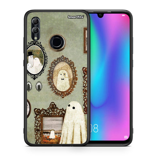 Θήκη Honor 8x Halloween Ghost Season από τη Smartfits με σχέδιο στο πίσω μέρος και μαύρο περίβλημα | Honor 8x Halloween Ghost Season case with colorful back and black bezels