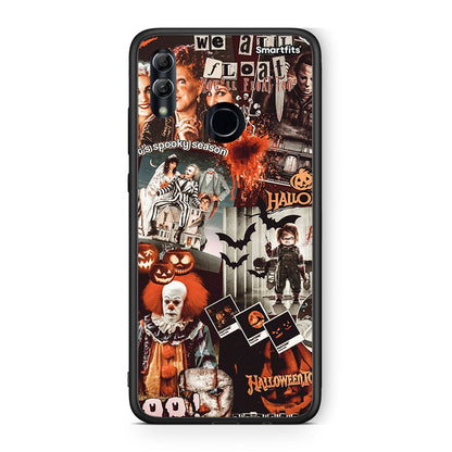 Honor 10 Lite Halloween Spooky Season Θήκη από τη Smartfits με σχέδιο στο πίσω μέρος και μαύρο περίβλημα | Smartphone case with colorful back and black bezels by Smartfits