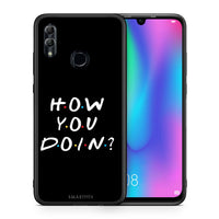 Thumbnail for Θήκη Honor 8x How You Doin από τη Smartfits με σχέδιο στο πίσω μέρος και μαύρο περίβλημα | Honor 8x How You Doin case with colorful back and black bezels