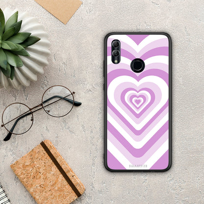 Lilac Hearts - Honor 8x θήκη