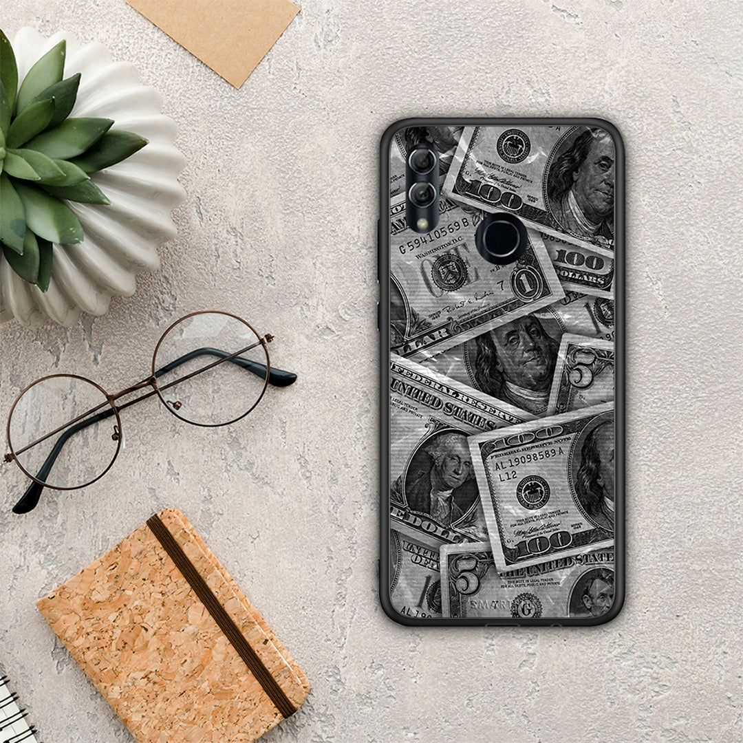 Money Dollars - Honor 10 Lite θήκη