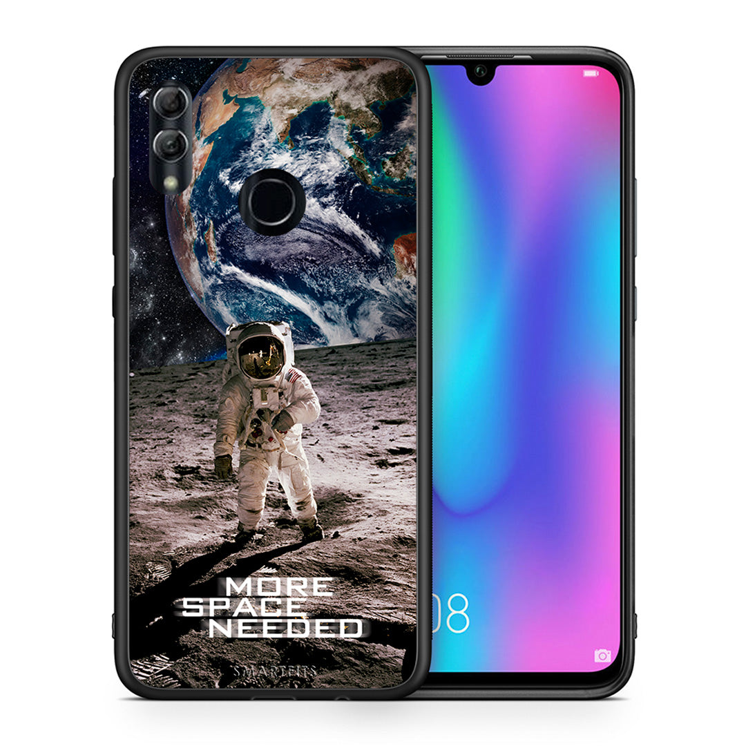 Θήκη Honor 10 Lite More Space από τη Smartfits με σχέδιο στο πίσω μέρος και μαύρο περίβλημα | Honor 10 Lite More Space case with colorful back and black bezels